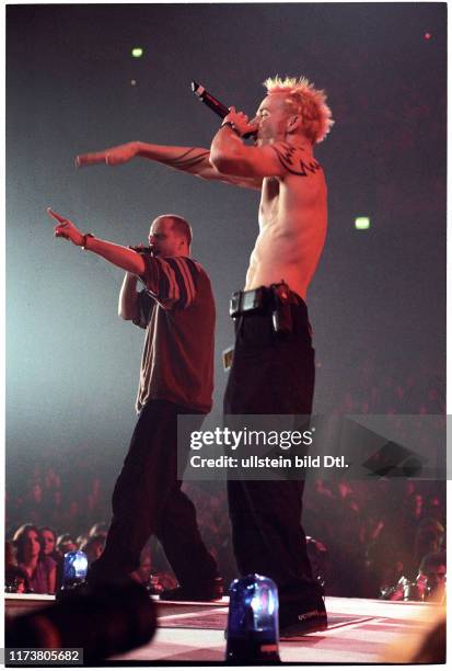 The Fantastischen Vier at the charts-party, Oberhausen 1997