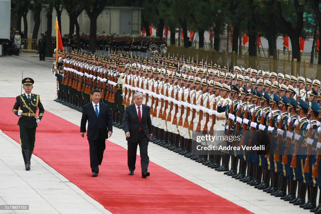 Kazakhstan President Kassym - Jomart Tokayev Visits China