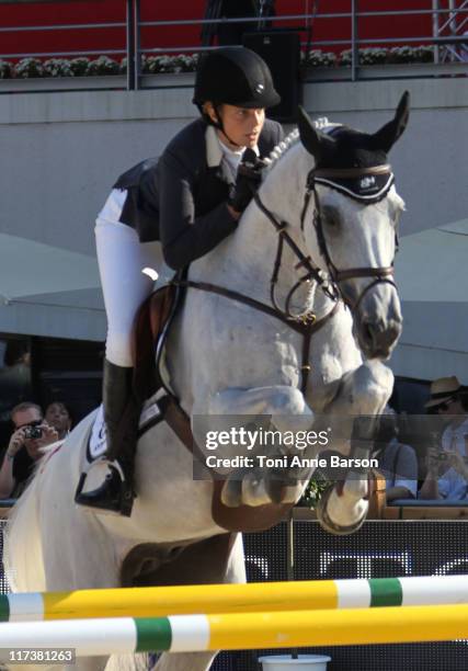 Athina Onassis de Miranda attend the Global Champion Tour 2011 on June 25, 2011 in Monte Carlo, Monaco.