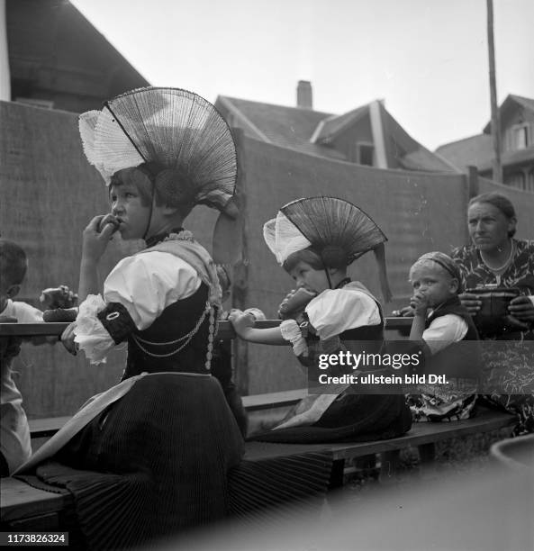 Wrestling festival in Siebnen 1937