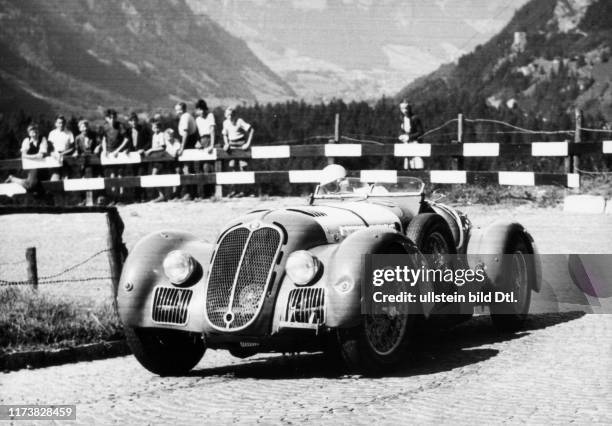 Hill Climbing Mitholz-Kandersteg 1951: Willy Daetwyler