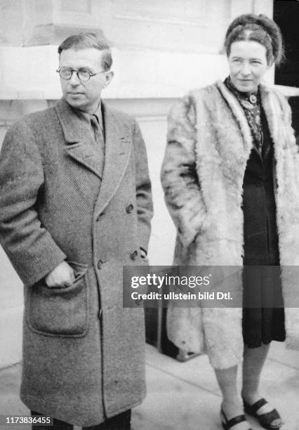 Simone de Beauvoir, Jean-Paul Sartre