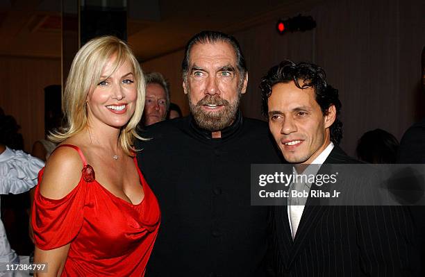 John Paul DeJoria with his wife Eloise and Marc Anthony in Beverly Hills, Calif. On Saturday, Oct. 2, 2004 for the inaugural Noche de Ni-os Gala, a...