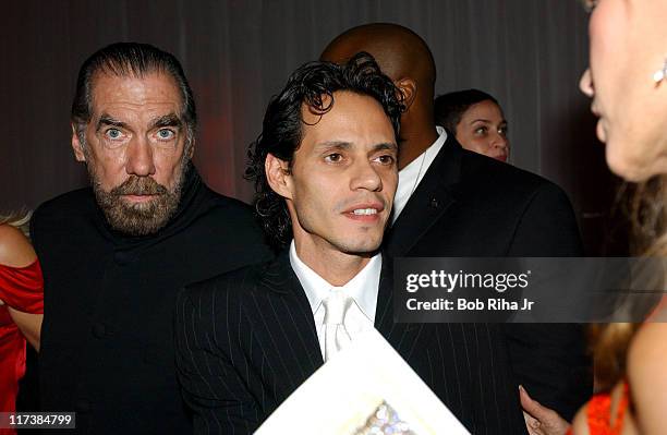 John Paul DeJoria and Marc Anthony in Beverly Hills, Calif. On Saturday, Oct. 2, 2004 for the inaugural Noche de Ni-os Gala, a star-studded benefit...