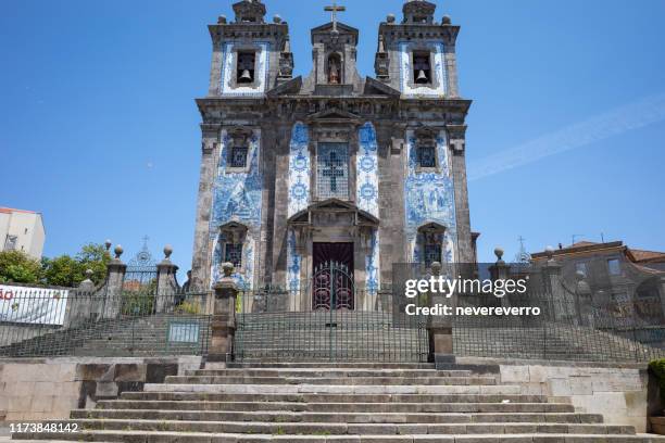 church of santo ildefonso church, porto, portugal - santo ildefonso church imagens e fotografias de stock