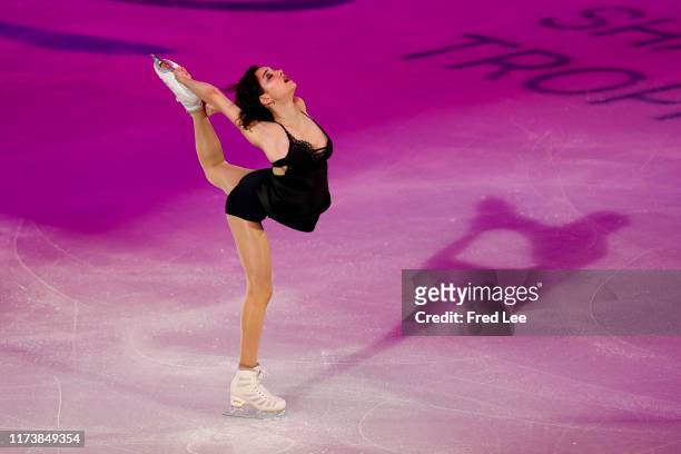 Evgenia Medvedeva of Russia perform during Gala Exhibition of the 2019 Shanghai Trophy - Day Three during the Shanghai Trophy at on October 5, 2019...