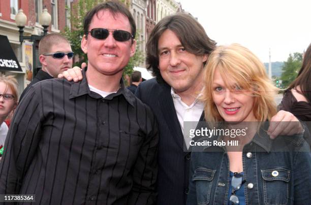 Cameron Crowe and Nancy Wilson during CMT Hosts the "Elizabethtown" Movie Premiere - Arrivals at Franklin Cinema in Nashville, Tennessee, United...