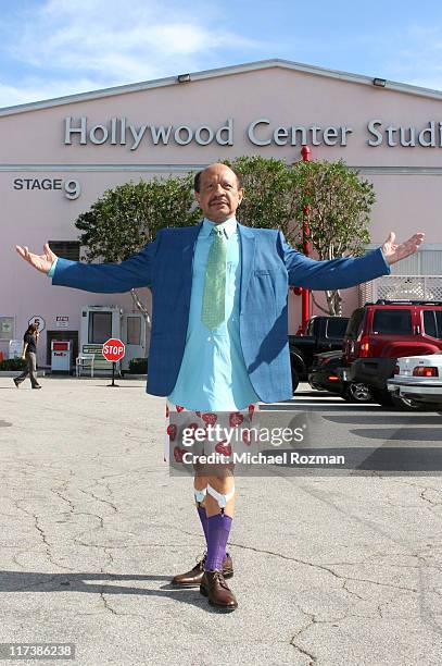 Damon Wayans from "My Wife and Kids" and Sherman Hemsley from "The Jeffersons" were on hand to participate in the taping of promos for the 2006 TV...