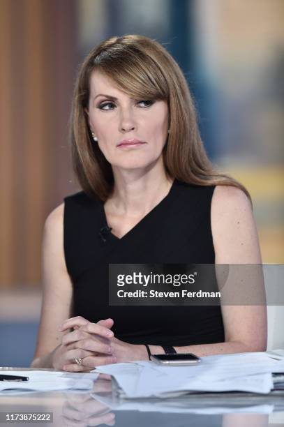 Dagen McDowell visits "Mornings With Maria" hosted by Maria Bartiromo at Fox Business Network Studios on September 11, 2019 in New York City.