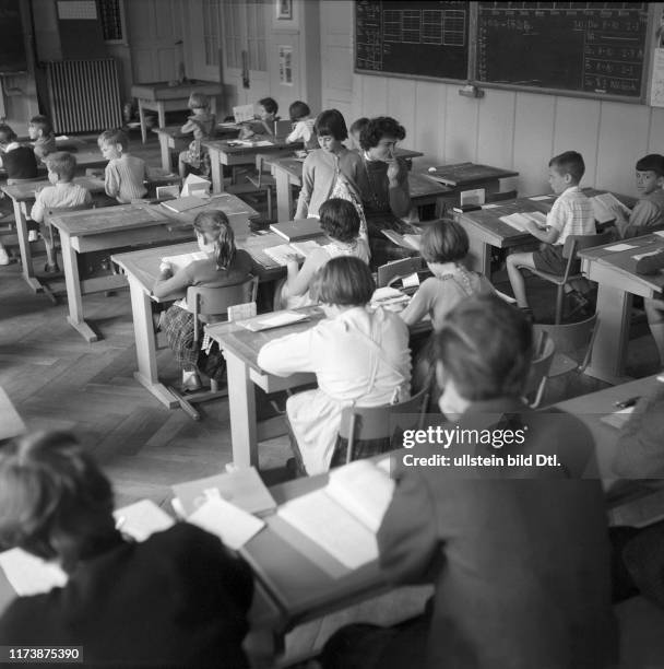 Education course for primary school teacher with high-school diploma, St. Gallen 1958