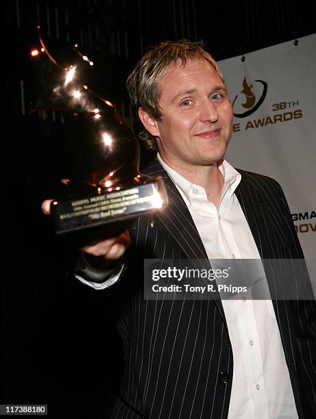 Ian Escalin during 38th Annual GMA DOVE Awards - Press Room at Grand Old Opry in Nashville, United States, United States.