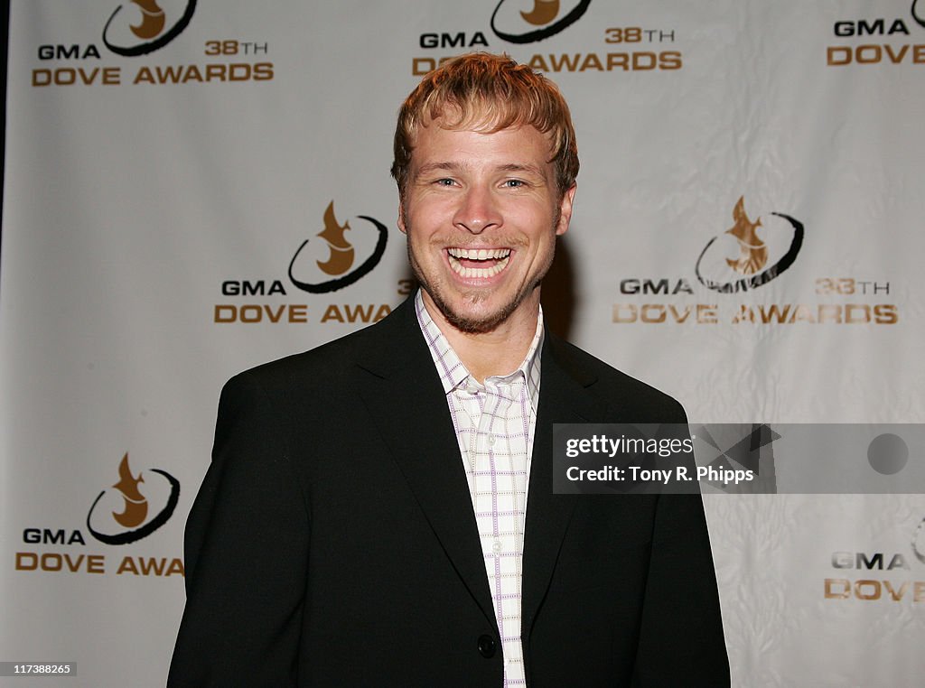 38th Annual GMA DOVE Awards - Press Room