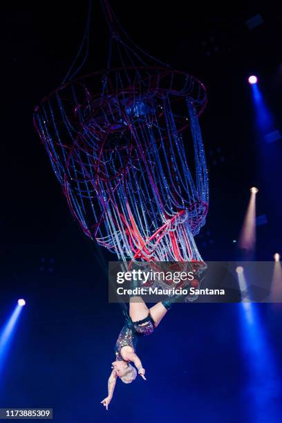 Nk performs live on stage during day 6 of Rock In Rio Music Festival at Cidade do Rock on October 5, 2019 in Rio de Janeiro, Brazil.