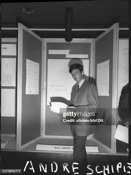 Swiss Youth Researches 1969: participant André Schiper