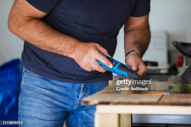 carpenter shaping wood - shaping future stock-fotos und bilder