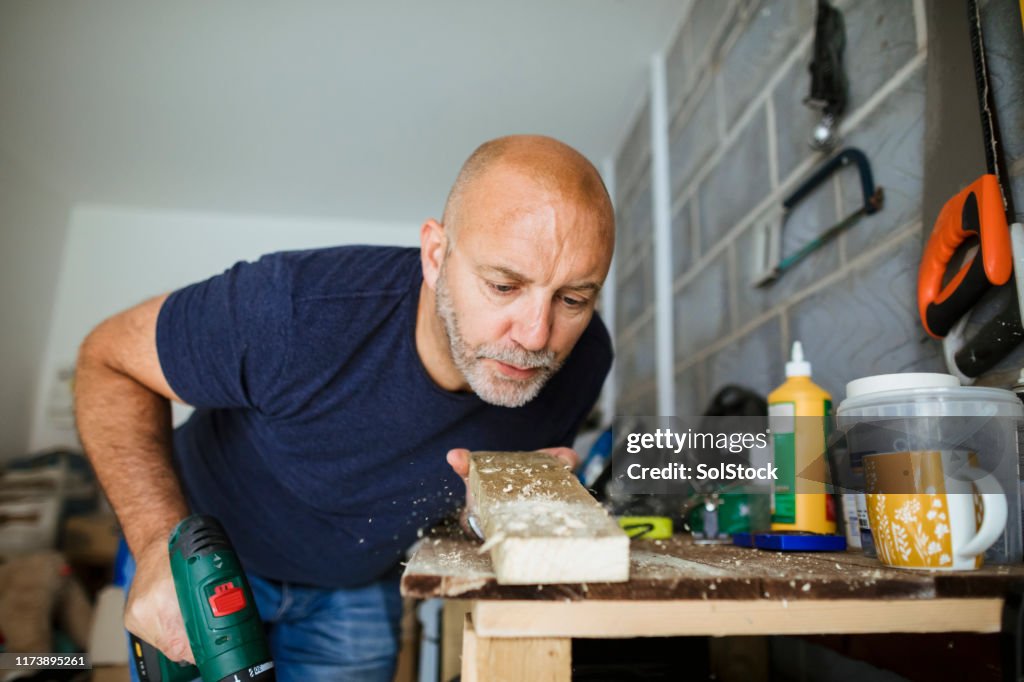 Completing DIY Task