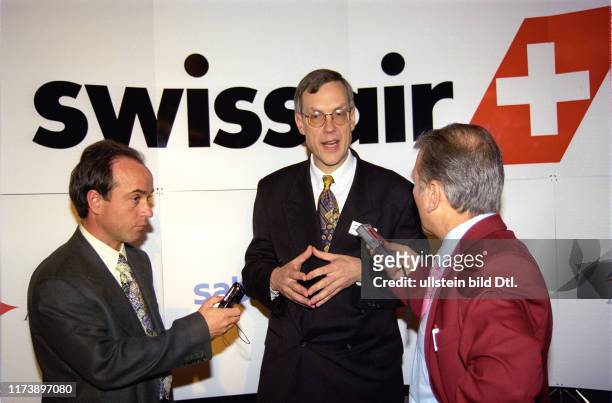 Interview with Philippe Bruggisser, head of Swissair 1996