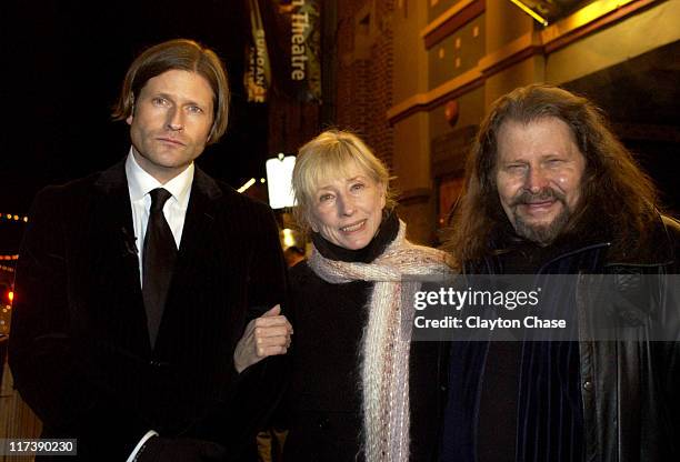 Crispin Hellion Glover, guest and Bruce Glover during 2007 Sundance Film Festival - "It Is Fine! EVERYTHING IS FINE." Premiere at Egyptian Theatre in...