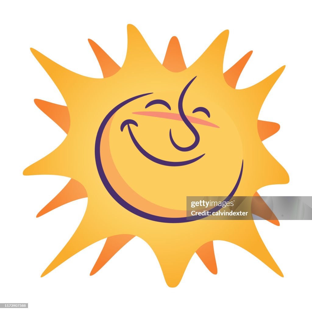 Window Sun Character Sun Character Design High-Res Vector Graphic - Getty Images