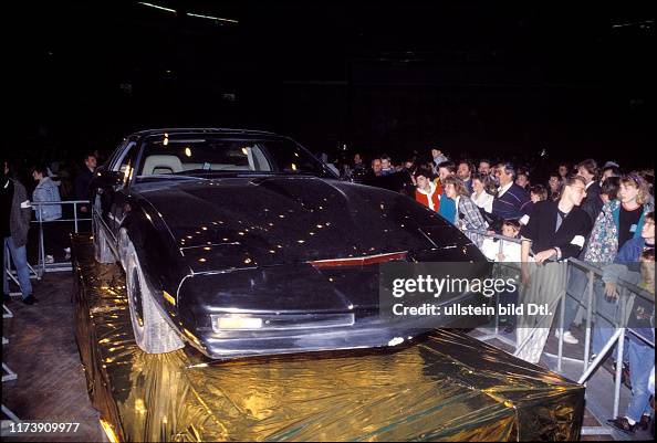 Knight Rider Fiero KITT, car of the TV series