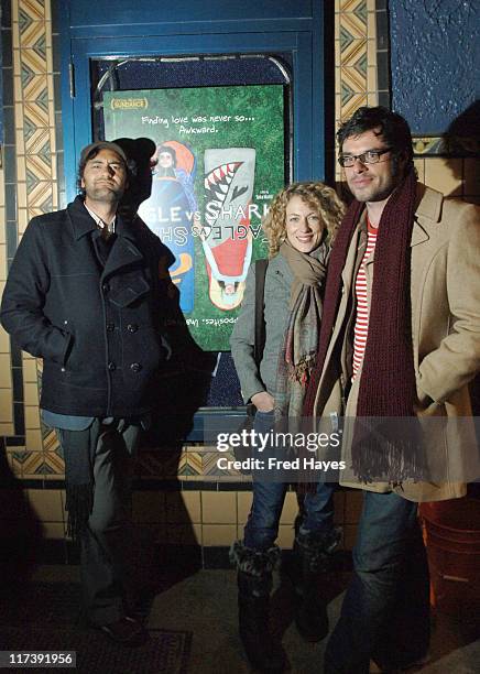Taika Waititi, director, Loren Horsley and Jemaine Clement