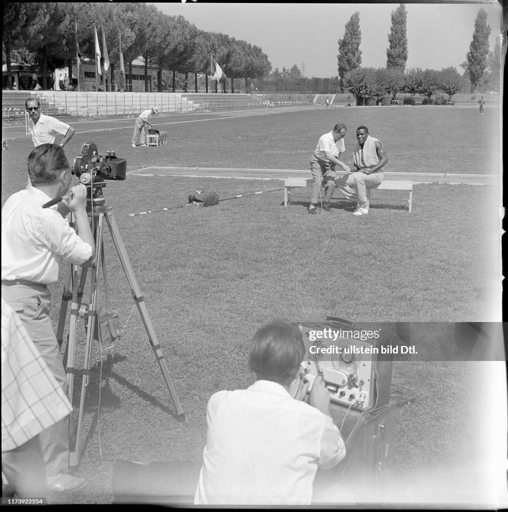 Olympic Games Rome 1960: Olympic champion Rafer Johnson