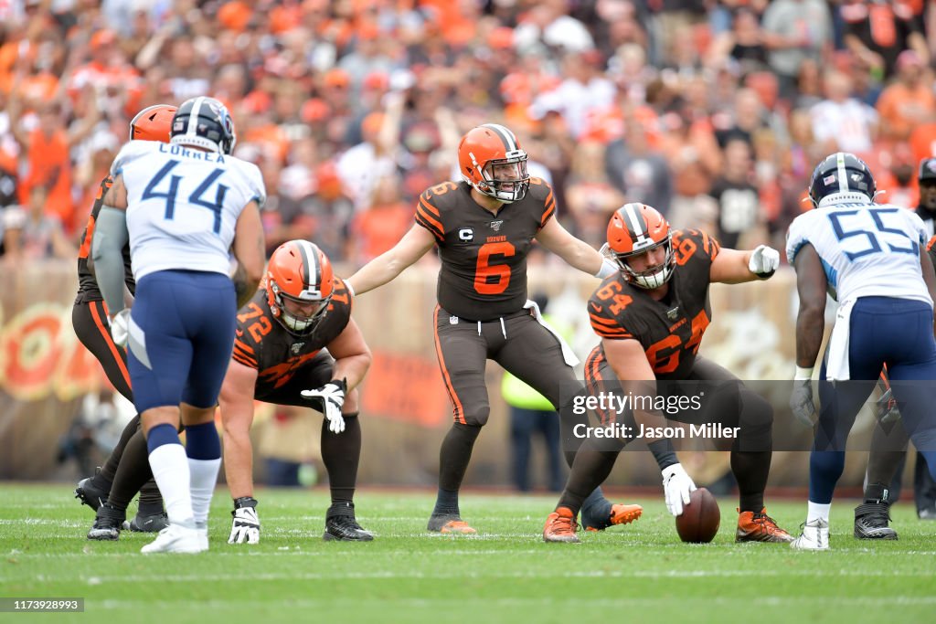 Tennessee Titans v Cleveland Browns