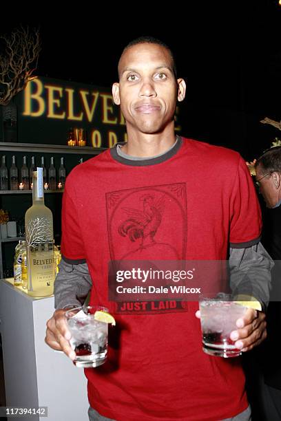 Reggie Miller during Maria Menounos Birthday Party Hosted by Belvedere Vodka at Private Home in Los Angeles, CA, United States.