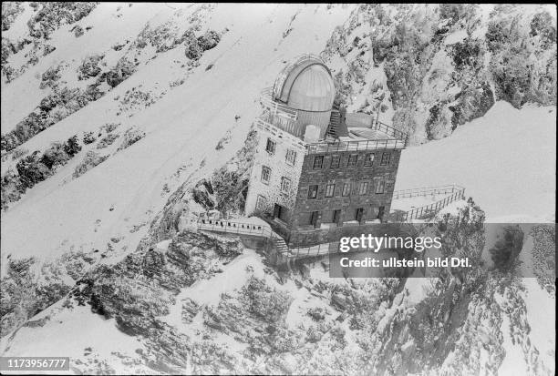 Sphinx observatory on the Jungfraujoch 1972