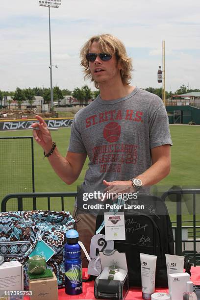 Eric Christian Olsen during Klein Creative Communications Provides Gift Bags at the 2006 Reebok Heroes Celebrity Baseball Game at Dr. Pepper Ballpark...