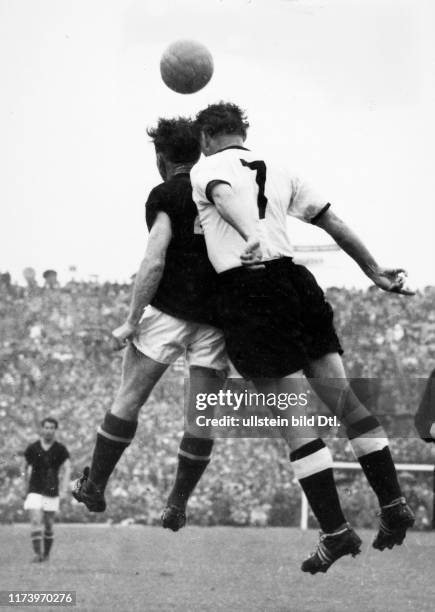 Final Fussball-WM 1954: Deutschland - Ungarn; Posipal