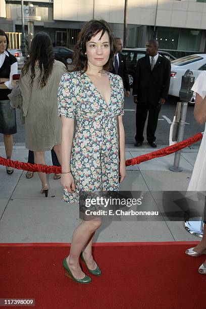 Natasha Gregson Wagner during The Weinstein Company and Lionsgate Films Present the Los Angeles Screening of "Sicko" at The Academy of Motion...