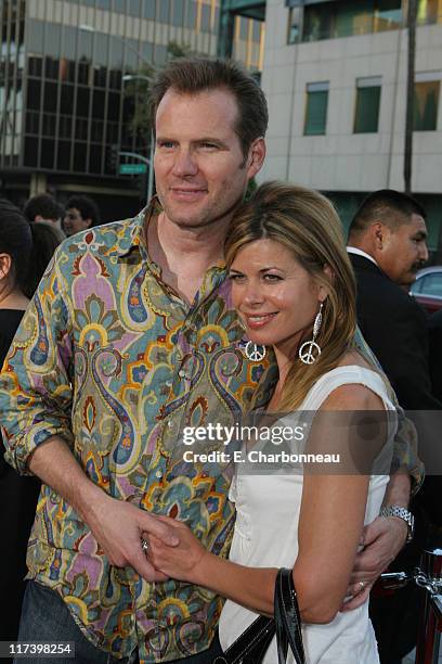 Jack Coleman and Beth Coleman during The Weinstein Company and Lionsgate Films Present the Los Angeles Screening of "Sicko" at The Academy of Motion...