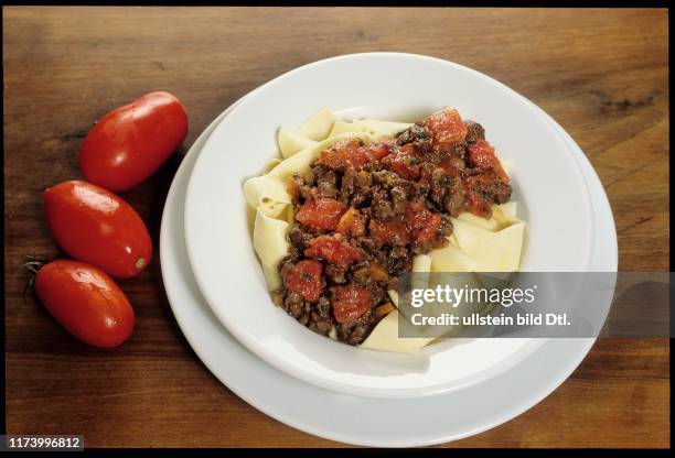 Pappardelle al Cinghiale, ragout of wild-porc with pasta