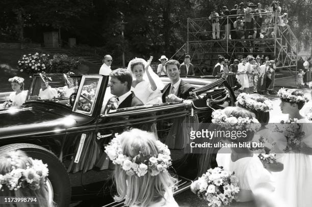 Wedding of Crown Prince Alois of Liechtenstein and Sophie of Bavaria, 1993