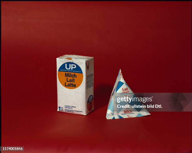 Milk in a tetrapack, 1974