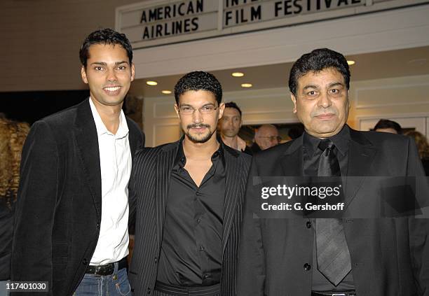 Mido Hamada, center during 14th Annual Hamptons International Film Festival - "The Situation" Premiere at United Artists Theatre in East Hampton, New...