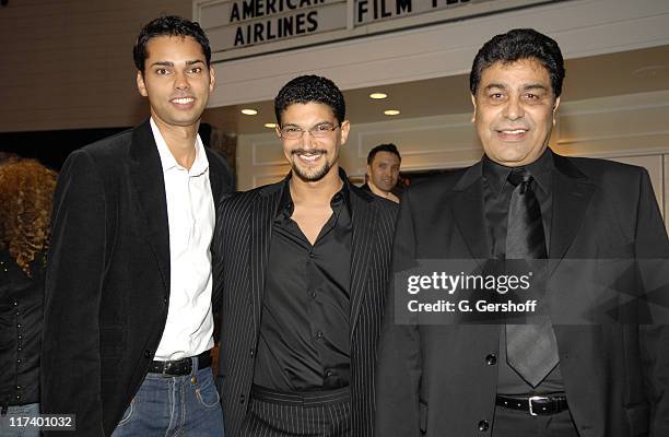 Mido Hamada, center during 14th Annual Hamptons International Film Festival - "The Situation" Premiere at United Artists Theatre in East Hampton, New...