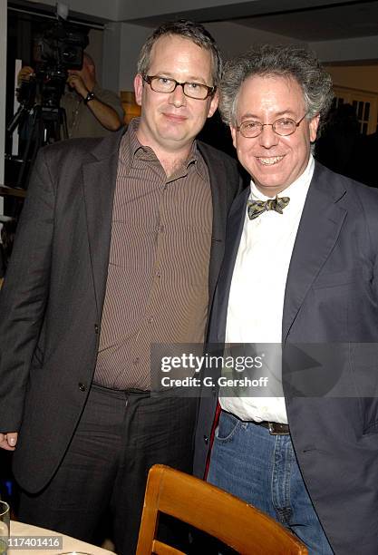 Ted Hope and James Schamus during 14th Annual Hamptons International Film Festival - Industry Toast to Ted Hope at East Hampton Point in East...