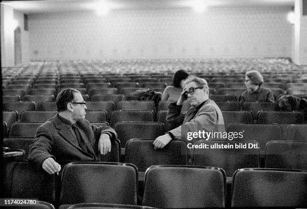 Leopold Lindtberg, Max Frisch 1968