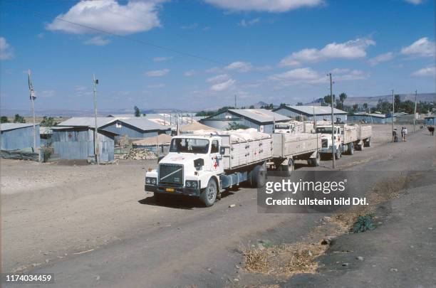 Hungersnot in Äthiopien 1988: Lastwagen Konvoi des IKRK