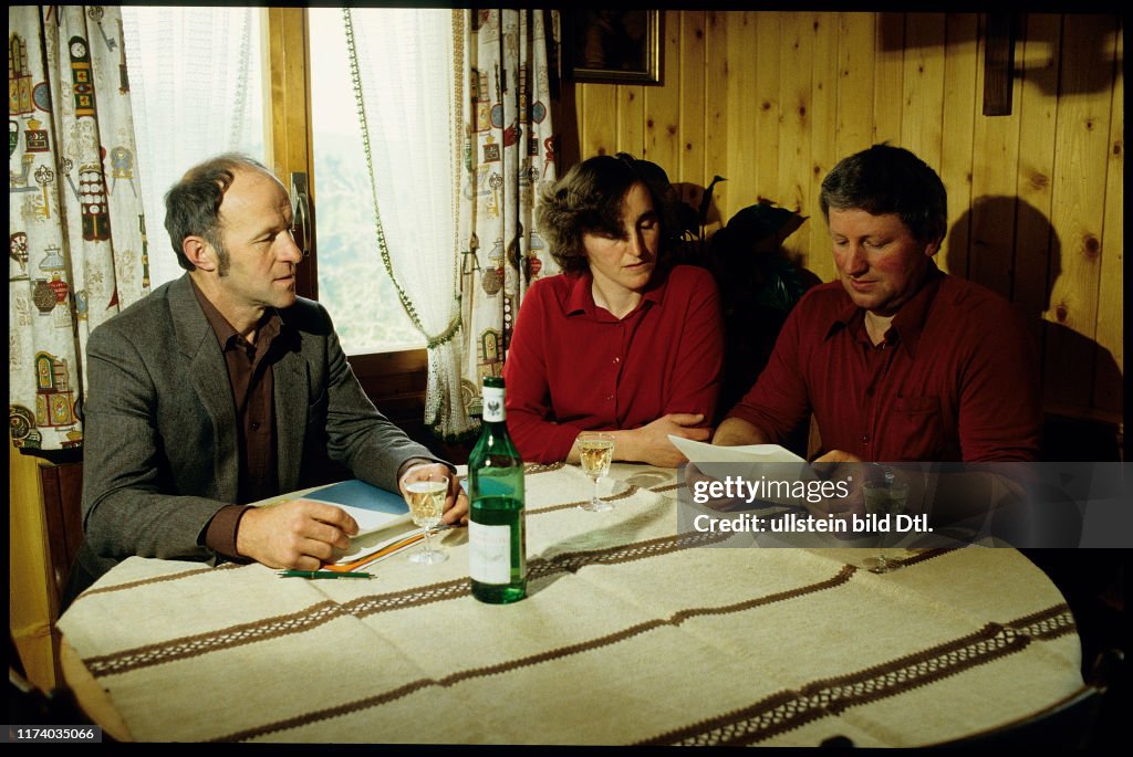 Kauf eine Kuh", Unterstützung für Bergbauern 1984