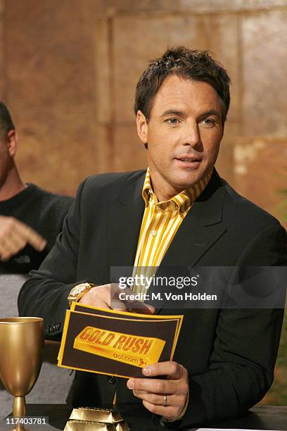 Mark Steines, Host of Gold Rush during Donald Trump Hosts AOL & Mark Burnett's Interactive Game "Gold Rush" at Trump Tower in New York City, New...