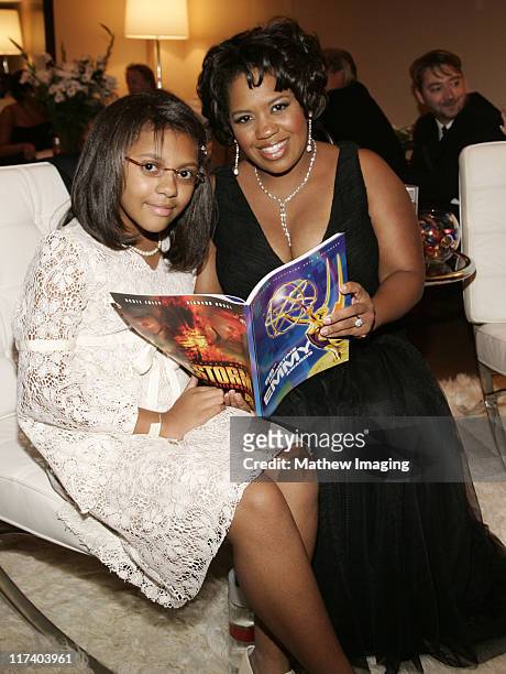 Chandra Wilson and daughter Serena*exclusive*