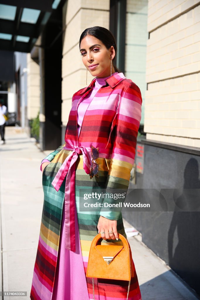 Street Style - New York Fashion Week September 2019 - Day 7