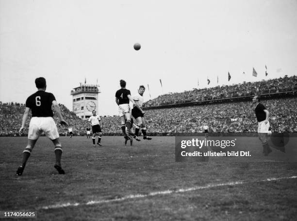 Football WC final 1954: Deutschland - Ungarn