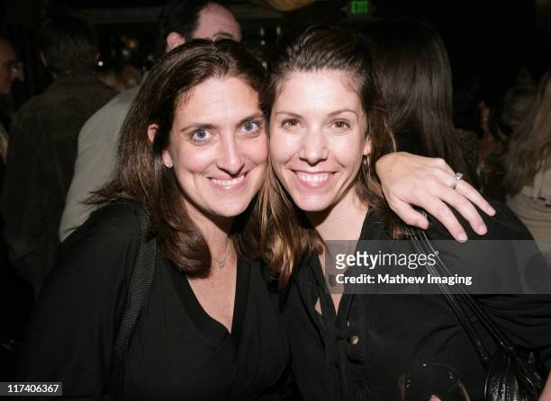 Laura Mandel and Melissa Little during TMZ Celebrates Its One Year Anniversary - Red Carpet and Inside at Republic in West Hollywood, California,...
