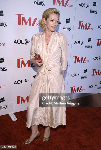 Michelle Zimmerman during TMZ Celebrates Its One Year Anniversary - Red Carpet and Inside at Republic in West Hollywood, California, United States.