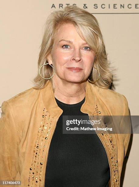 Candice Bergen during Academy of Television Arts & Sciences: An Evening with "Boston Legal" at Leonard H. Goldenson Theater in North Hollywood,...