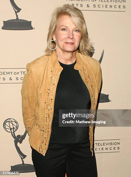 Candice Bergen during Academy of Television Arts & Sciences: An Evening with "Boston Legal" at Leonard H. Goldenson Theater in North Hollywood,...
